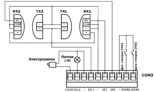Подключение датчиков алютех Автоматика для распашных ворот серии ASW 2500 KIT- AN-Motors