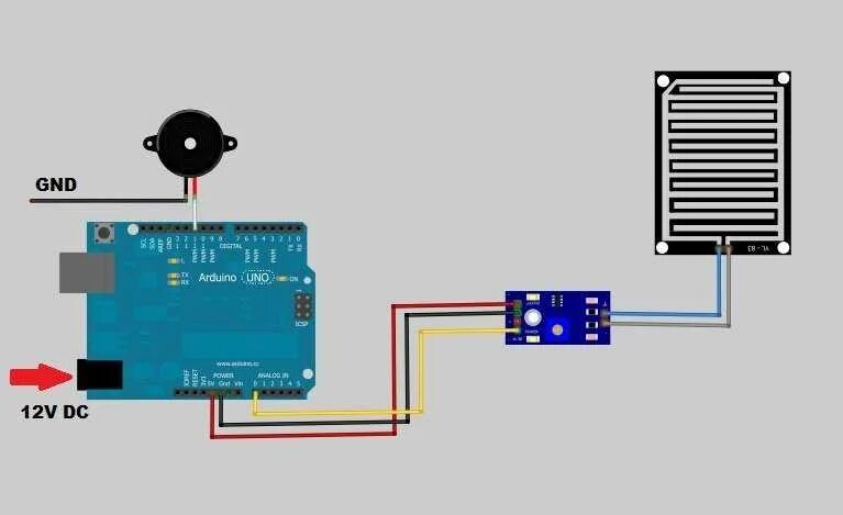 Подключение датчиков к алисе Датчик протечки arduino: Беспроводной датчик протечки воды на nRF52832, DIY прое