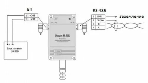 Подключение датчиков к алисе Измеритель температуры и влажности микропроцессорный Ивит-М.RS.К1 канальный без 