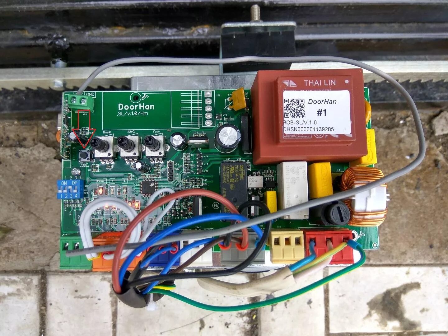 Подключение датчиков к двигателю doorhan sliding 800 Плата управления PCB-SL для шлагбаумов BARRIER - Запчасти и комплектующие для шл