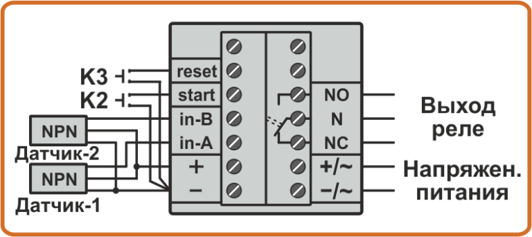 Подключение датчиков npn к пр 110 овен Цифровой счетчик длины - ESA Control