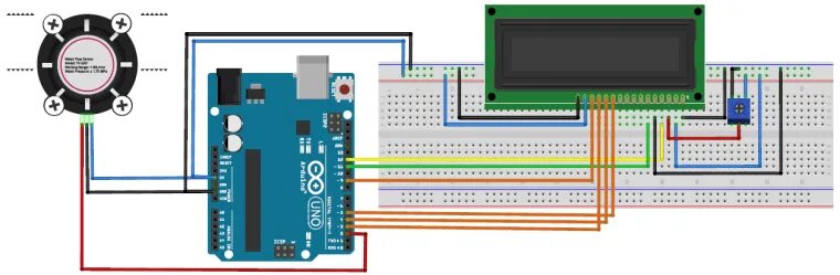 Подключение датчиков расхода воды ардуино Measure Water Flow Rate and Volume Using Arduino : 5 Steps - Instructables