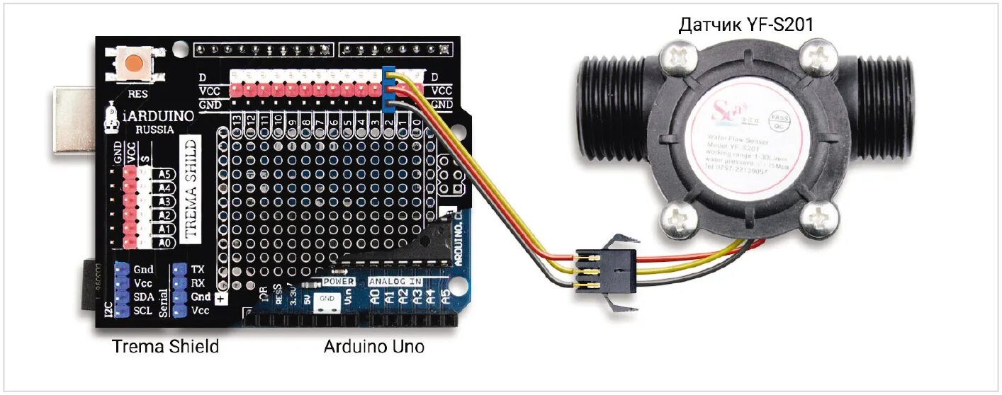 Подключение датчиков расхода воды ардуино Электронные датчики потока, протока и реле для производственных линий, магистрал