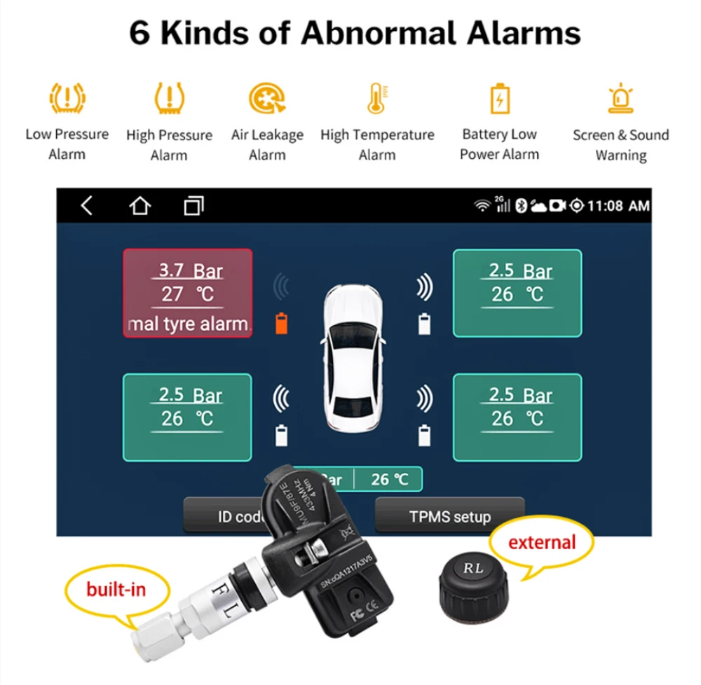 Подключение датчиков tpms Вертикальный экран KiriNavi в стиле Tesla, 2 Din, Android 11,0, автомобильное ра