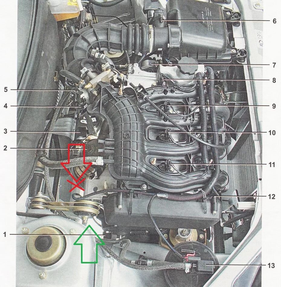 Подключение датчиков ваз 2112 11. Провод питания ДПКВ. - Lada 21124, 1,6 л, 2006 года поломка DRIVE2