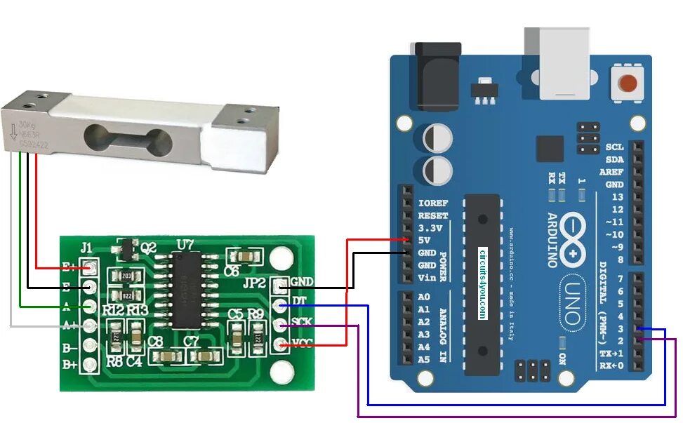 Подключение датчиков веса Use load cell setup without tare on each use - Sensors - Arduino Forum