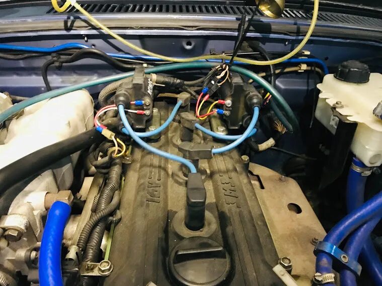 Подключение датчиков змз 406 ЗМЗ 406 катушки зажигания Denso - ГАЗ 31105, 2,7 л, 2007 года тюнинг DRIVE2