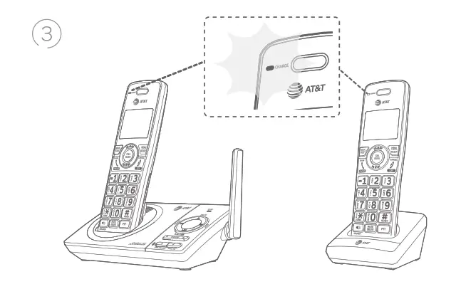 Подключение dect телефона Руководство пользователя беспроводного телефона / автоответчика AT&T DECT 6.0 с 