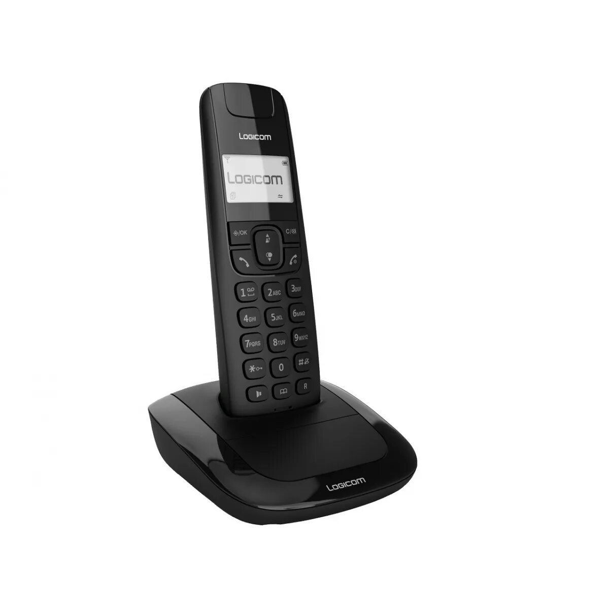 Подключение dect телефона Téléphonie - Manta 150 Dect Main Libre Solo Noir - Produits Téléphonie résidenti