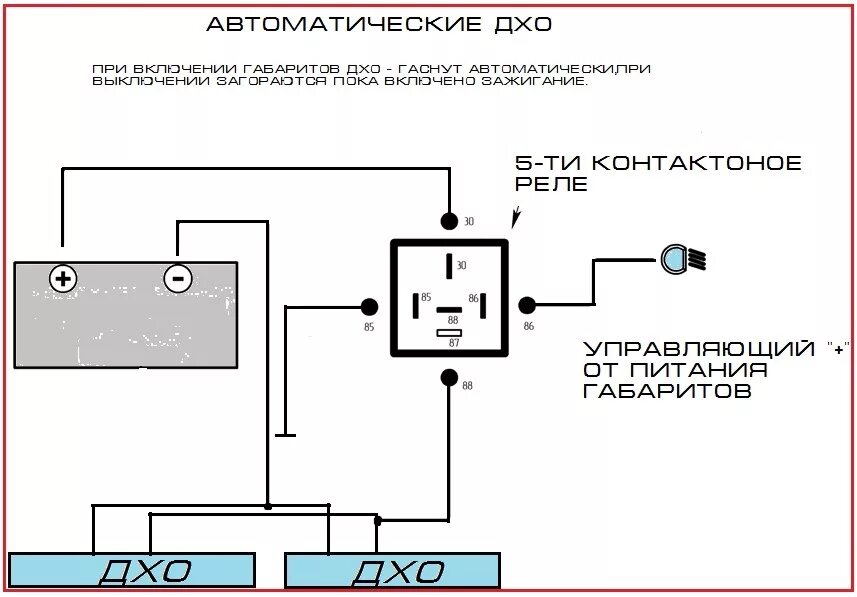 Подключение дхо без реле схема S-max / ДХО- подключение. - Ford S-Max (1G), 2 л, 2007 года тюнинг DRIVE2