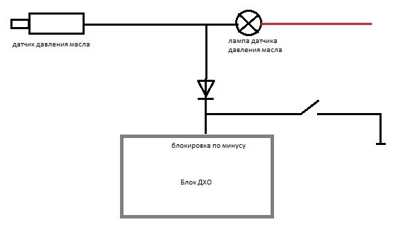 Подключение дхо через датчик давления масла Как правильно подключить кнопку на выключение ДХО? - Сообщество "Кулибин Club" н