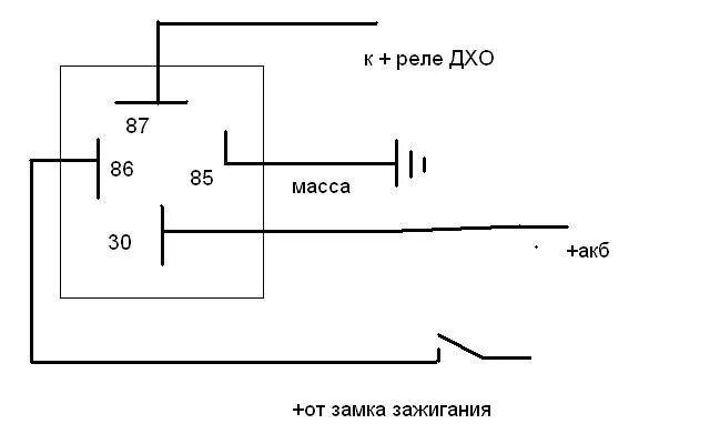 Подключение дхо через замок зажигания ДХО NARVA в Газель - ГАЗ Газель, 2012 года электроника DRIVE2