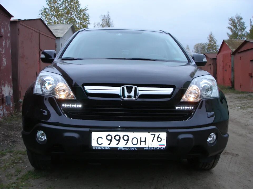 Подключение дхо хонда срв 3 Установка ходовых огней - Honda CR-V (RE), 2 л, 2007 года электроника DRIVE2