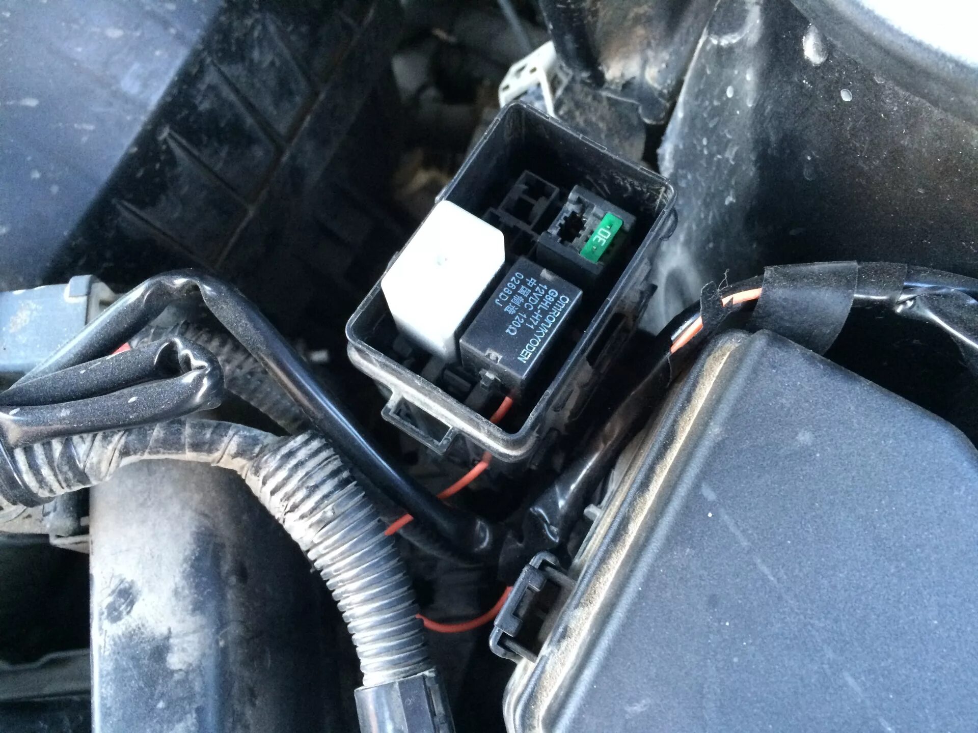 Подключение дхо хонда срв 3 Подключение ДХО - Honda CR-V (RE), 2,4 л, 2008 года электроника DRIVE2