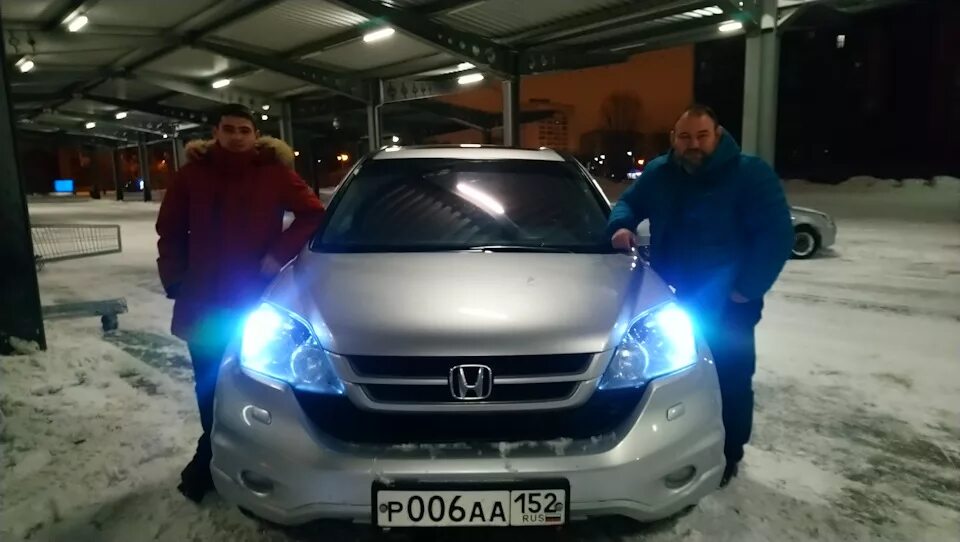 Подключение ДХО (они же поворотники) - Honda CR-V (RE), 2,4 л, 2008 года электро