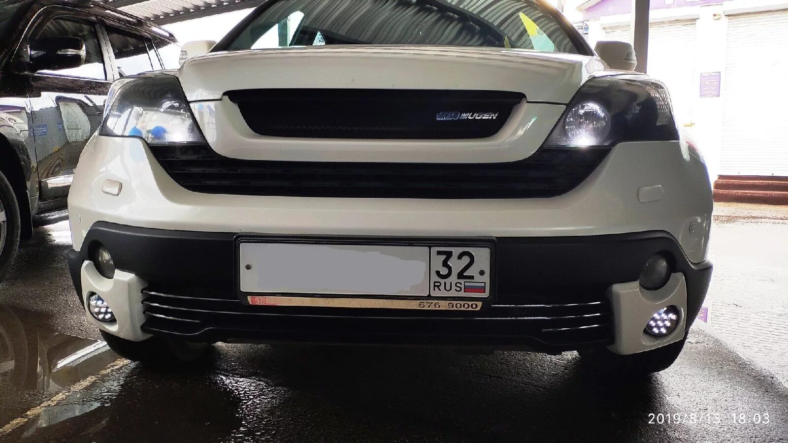 Подключение дхо хонда срв 3 Обвес Mugen ч.2 Подключение ДХО - Honda CR-V (RE), 2,4 л, 2008 года электроника 