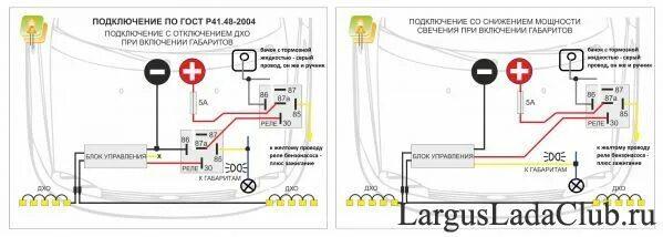 Подключение дхо на ларгус через реле двигателя Дневные ходовые огни (DRL/ДХО) на Lada Largus - Неофициальный Лада Ларгус Клуб