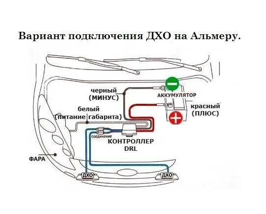 Подключение дхо рио 3 Установка дхо, установка ходовых огней