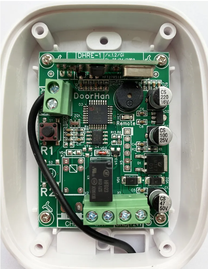 Подключение dhre 1 Приемник DHRE-1 внешний 1канальный (DOORHAN) - купить в интернет-магазине по низ