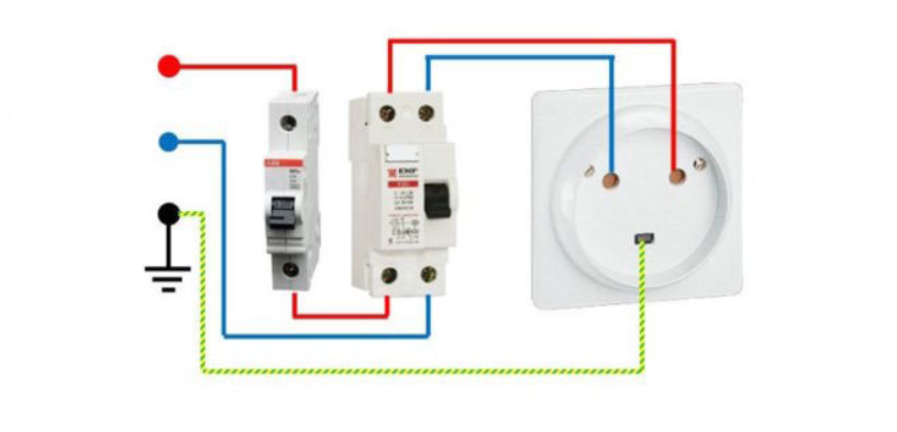 Подключение дифференциального автомата 220 вольт с заземлением Подключаем электрическую плиту Энергофиксик Дзен