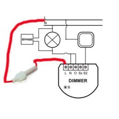Подключение диммера с выключателем Как подключить диммер