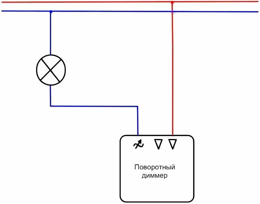 Подключение диммера вместо выключателя схема подключения Что такое диммер и как он работает? ASUTPP Дзен