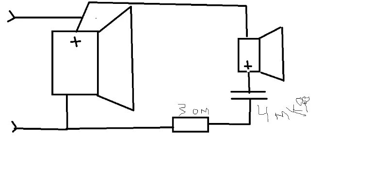 Подключение динамиков через конденсатор Ответы Mail.ru: Параллельное соединение динамиков.