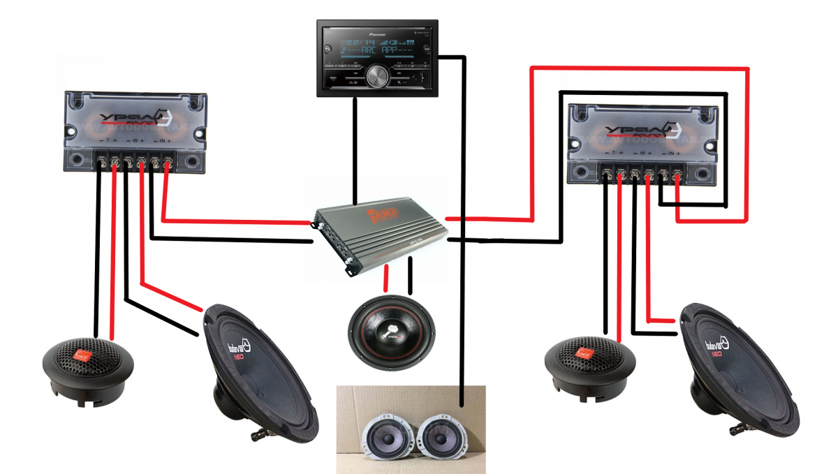 Подключение динамиков через кроссовер Контент CrimeSoWorry - Форум БасКлуб