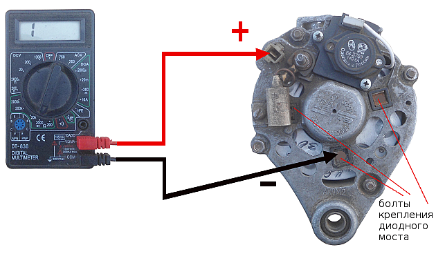 Подключение диодного моста ваз Как быстро проверить диодный мост генератора TWOKARBURATORS Дзен