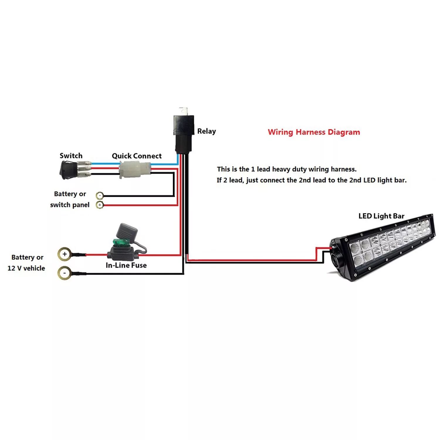 Подключение диодной балки через реле How To Connect Led Light Bar To High Beam Hotsell xn--h1aahyg1df.xn--p1ai