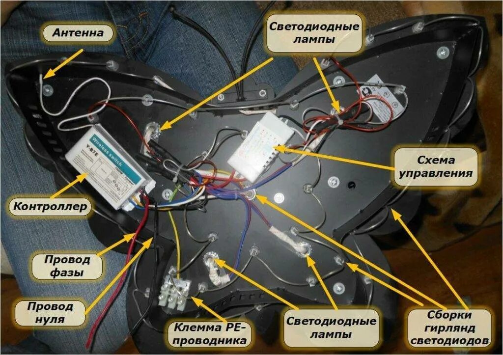 Подключение диодной люстры 3 провода Ремонт люстр с дистанционным пультом управления в Минске - Svetoten.by