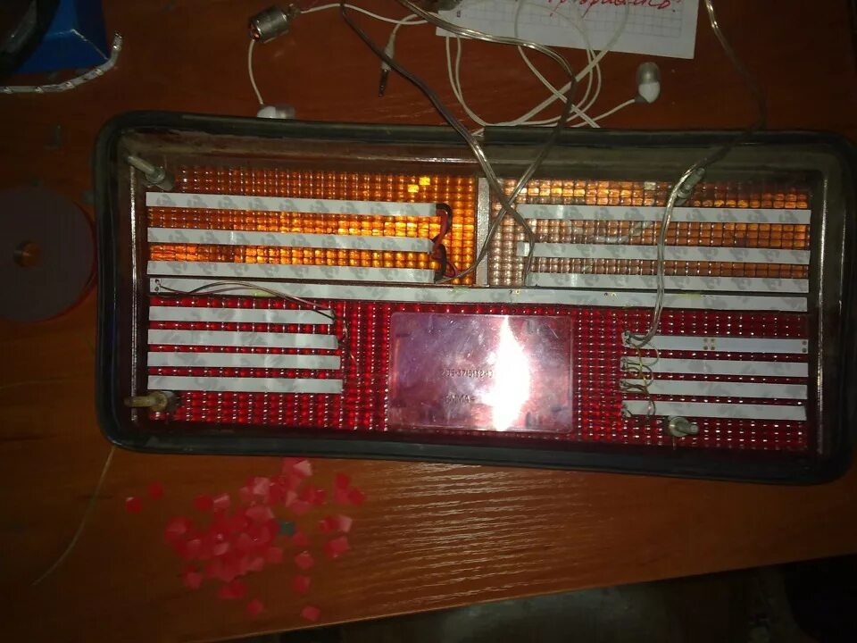 Подключение диодных плат ваз 2107 Задние LED фары - Lada 21074, 1,6 л, 2006 года стайлинг DRIVE2