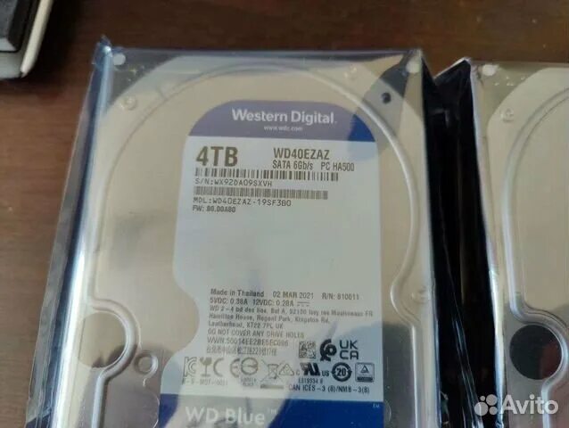 Подключение диска 4 тб Hdd 4 Tb купить в Калининграде Электроника Авито