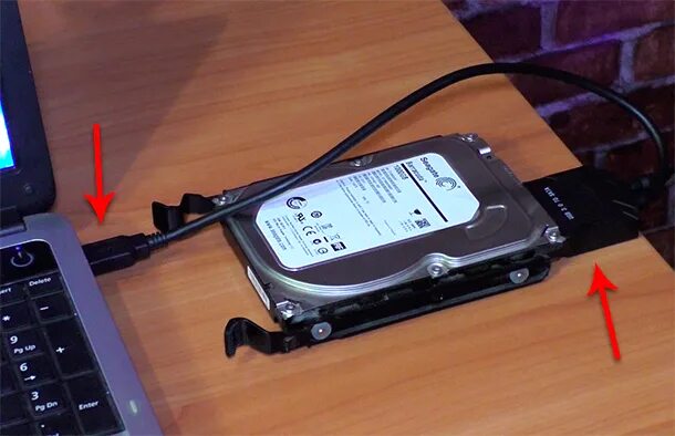 Подключение диска от ноутбука к компьютеру Как подключить hdd к компьютеру фото - Сервис Левша