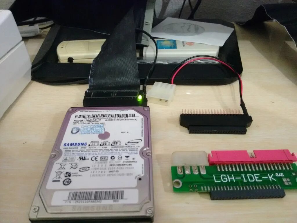 Подключение диска от ноутбука к компьютеру hdd ide 2.5_Dreamcast