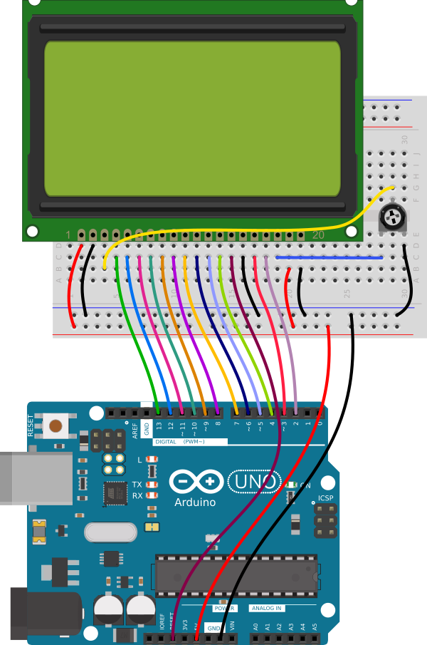 Подключение дисплея от телефона к ардуино Arduino Uno: распиновка, схема подключения и программирование амперка D4B