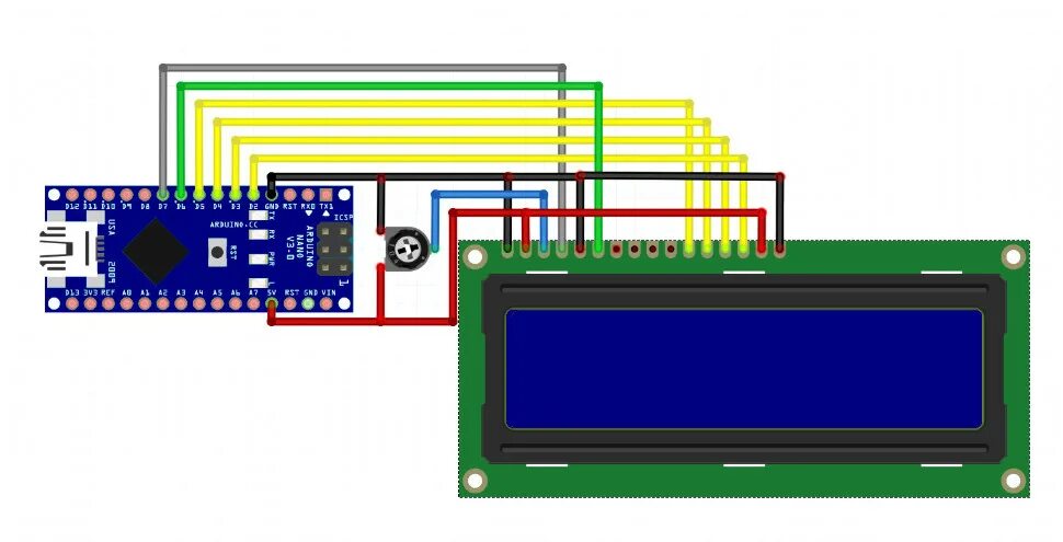 Подключение дисплея от телефона к ардуино Ардуино дисплей LCD 1602 - купить в duino.ru