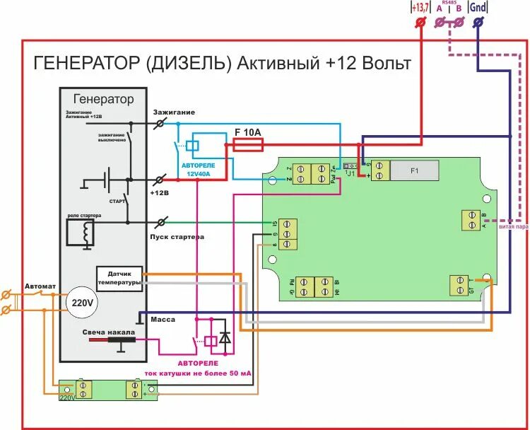 Подключение дизельного генератора схема ПОДКЛЮЧЕНИЕ ДИЗЕЛЬНОГО ГЕНЕРАТОРА