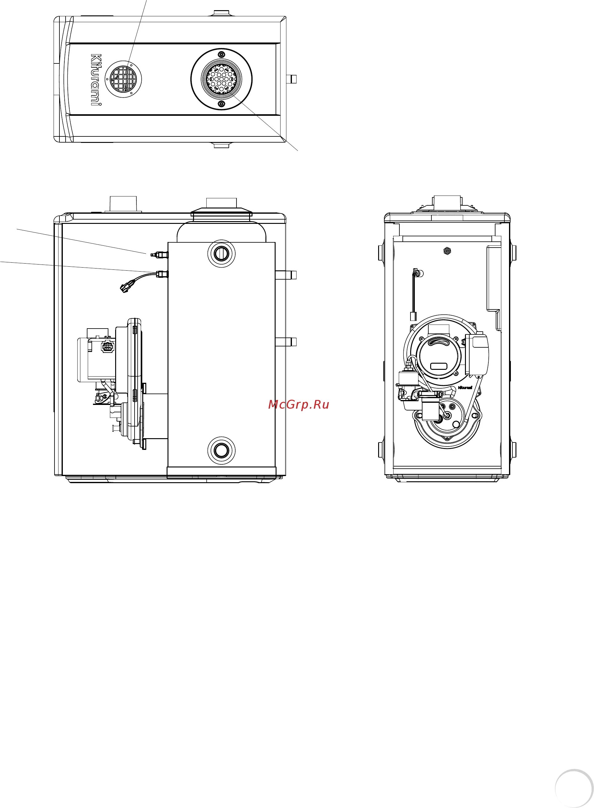 Подключение дизельного котла китурами Kiturami STSO-25 11/93 Устройство котла 7 устройство и назначение основных часте