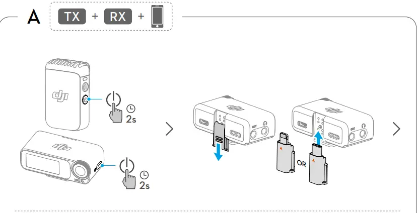 Подключение dji mic 2 dji Mic 2 Compact Digital Wireless Microphone User Guide