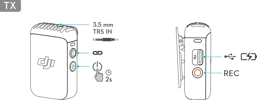 Подключение dji mic 2 dji Mic 2 Compact Digital Wireless Microphone User Guide