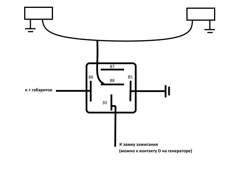 Подключение дневных ходовых огней через генератор ДХО на классику - Сообщество "ВАЗ: Ремонт и Доработка" на DRIVE2