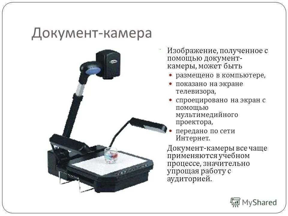 Подключение документ камеры Документ камера презентация