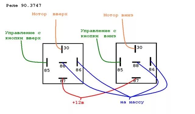 Подключение дополнительного реле Доп реле стеклоподьемников, фото салона - Honda Civic Coupe (5G), 1,5 л, 1995 го