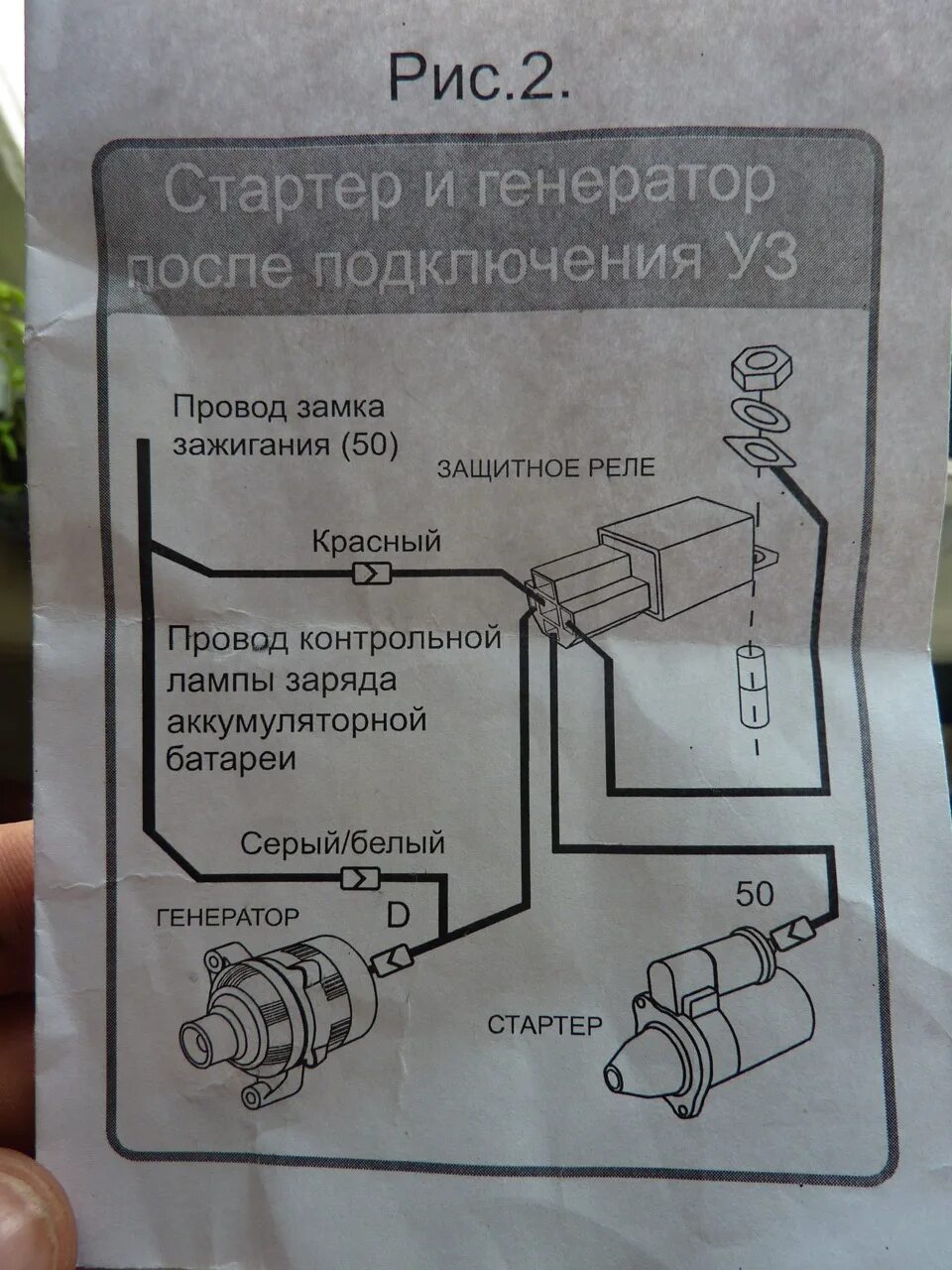 Подключение дополнительного реле на стартер Установка дополнительного реле стартера - Lada 21033, 1,5 л, 1977 года своими ру