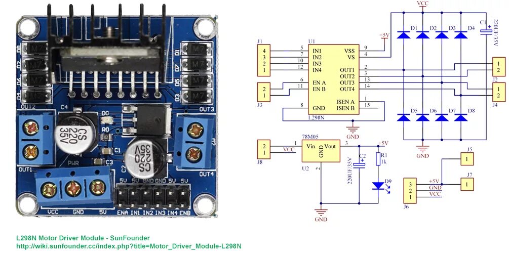 Подключение драйвера двигателя l298n servo - How can Rpi Python control motor drivers L293D or L298N? - Raspberry Pi 