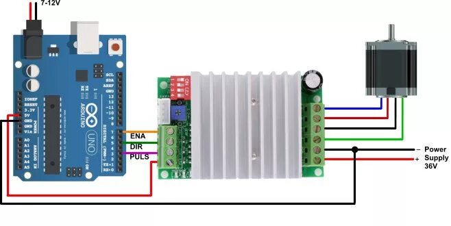 Подключение драйвера шагового двигателя к arduino TB6600 OEM Stepper Driver 4A - Micro Robotics Steppers, Drivers, Power