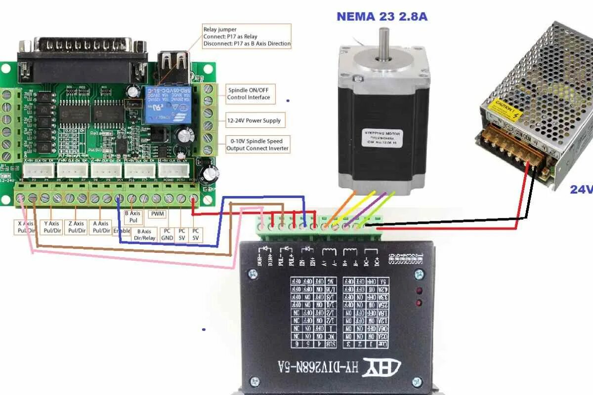 Подключение драйвера шагового двигателя к контроллеру Драйвер 3 управление: найдено 76 изображений