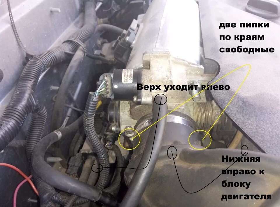 Подключение дроссельной заслонки ваз 2112 16 Дроссельная заслонка от 2112. - DRIVE2