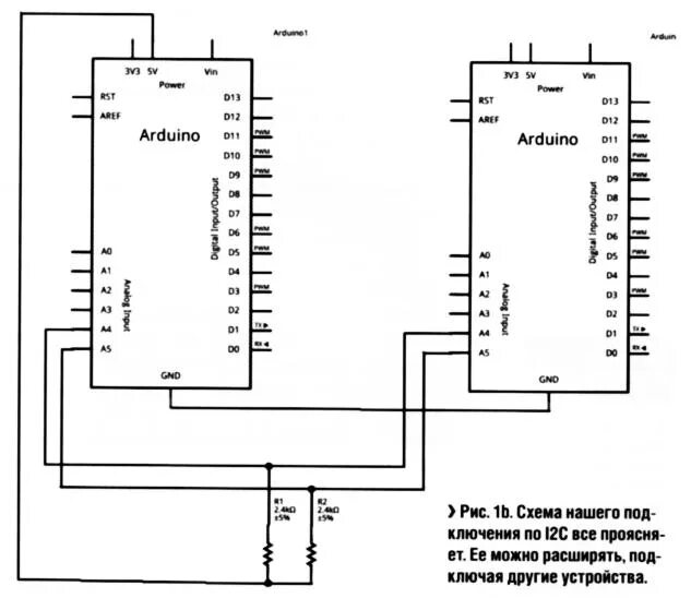 Подключение другого устройства Общий Аппаратная платформа Arduino